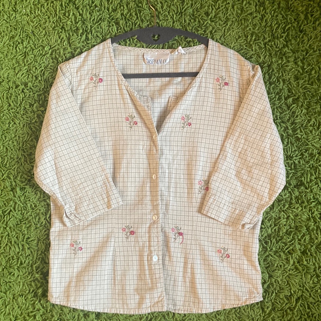 90s Button Down Top